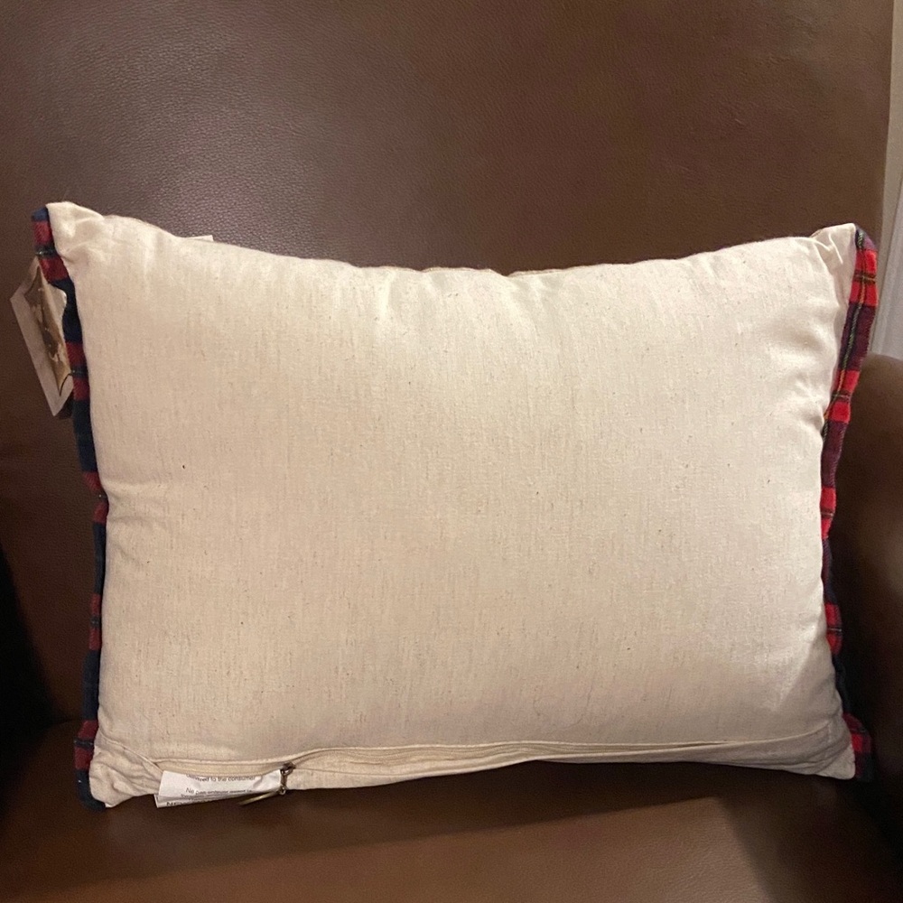 Pier 1 Holiday Dog Light Up LED Pillow NWT - Picture 8 of 8